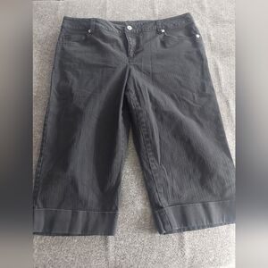 Liz‎ & co Capri jeans 14 black